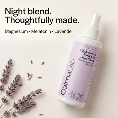 Magnesium & Melatonin Sleep Spray — Lavender