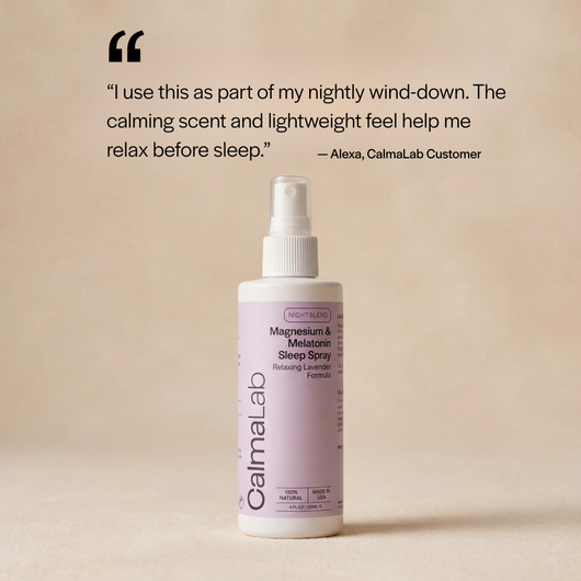 Magnesium & Melatonin Sleep Spray — Lavender